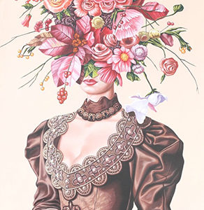 original-painting-bouquet-floral-surreal